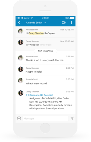 Team Chat Software An App For Better Productivity And Collaboration Ringcentral Glip